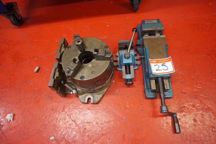 Machine Vices and Rotary Table