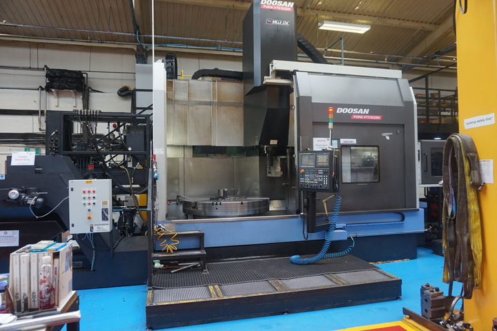 Doosan VTS 1620M Vertical CNC Lathe