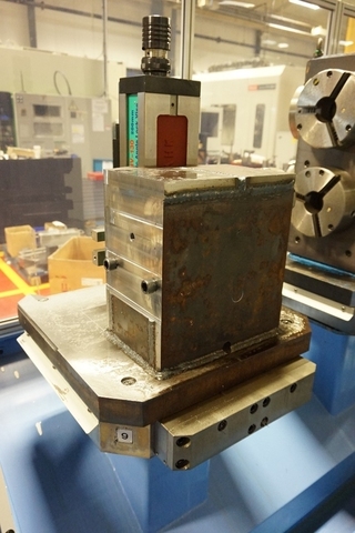 Fixture 500mm x 500mm with Machine Vice