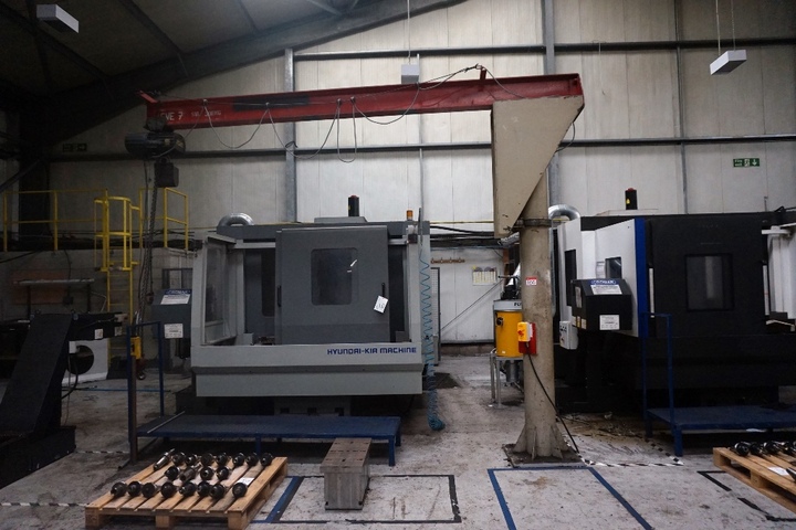 300kg SWL Jib Crane with Morris Hoist - SWL 1.5-Ton