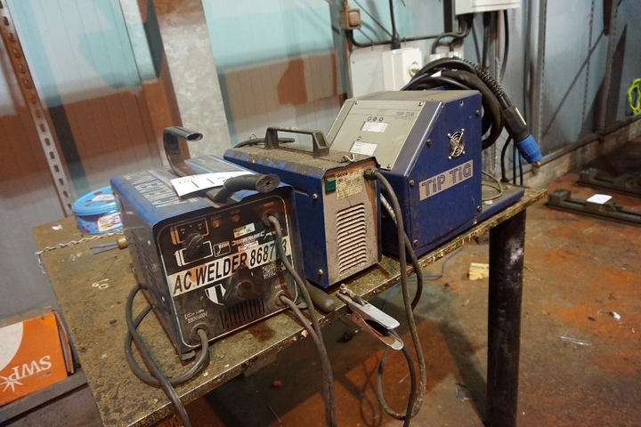 Silverline Arc Welder & Tiptig Feeder Unit