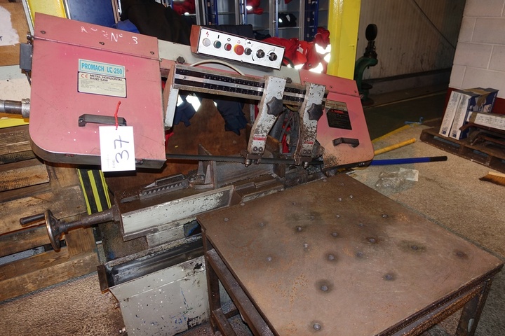 Promach UE-250 10" Horizontal Bandsaw