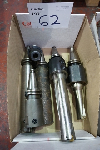 Qty (12) CAT 40 Tooling