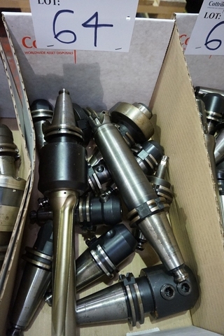 Qty (12) CAT 40 Tooling