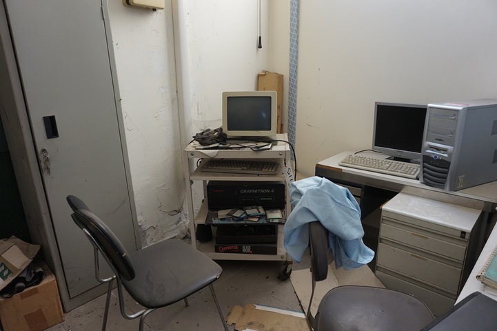 Contents of Maintenance Office and Set-up Room