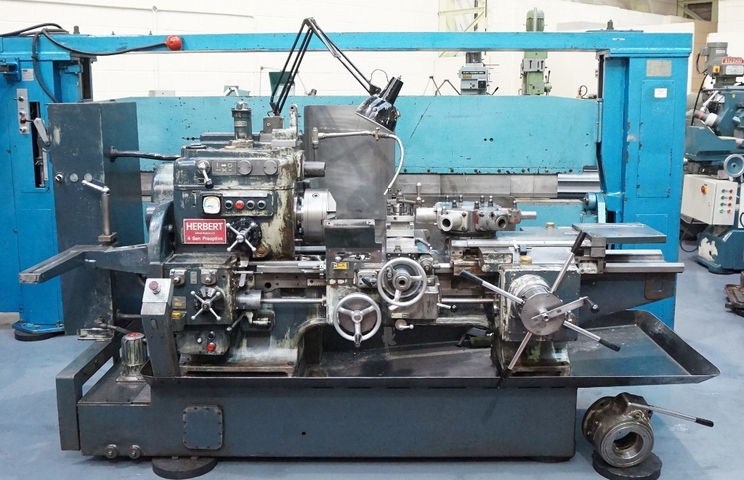 HERBERT 4 SENIOR PREOPTIVE MONOSLIDE Turret Lathe