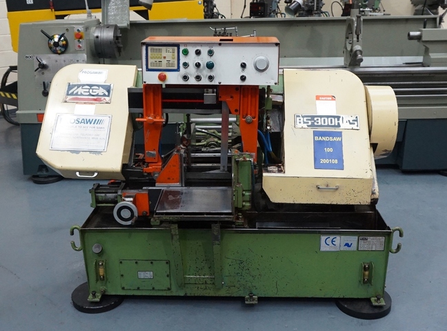 MEGA  Fully Automatic Horizontal Bandsaw Type BS-300HAS