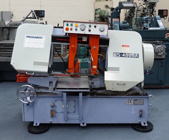 PROSAW MEGA Semi Automatic Horizontal Bandsaw Type BS400SA