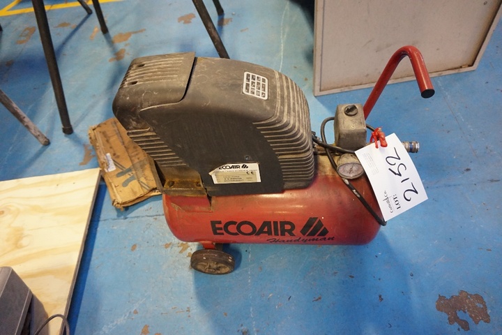 Ecoair Hanyman A Compressor with Receiver 1.1kw Single Phase