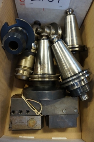 Box of CAT 50 Tooling