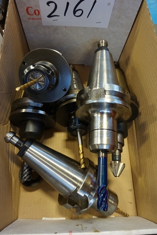 Box of CAT 50 Tooling