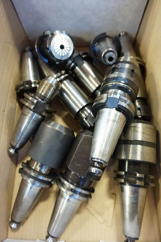 Box of CAT 40 Tooling