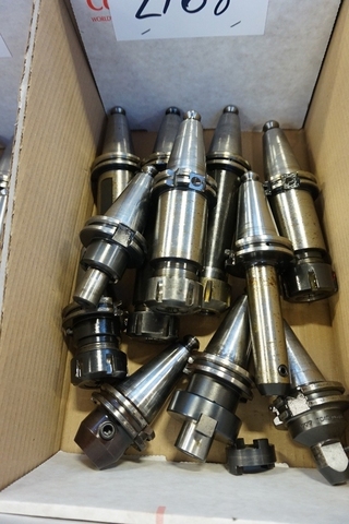 Box of CAT 40 Tooling