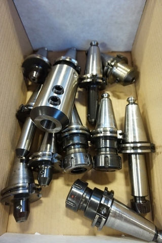 Box of CAT 40 Tooling