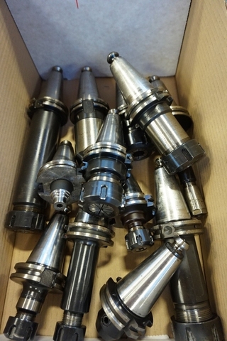 Box of CAT 40 Tooling