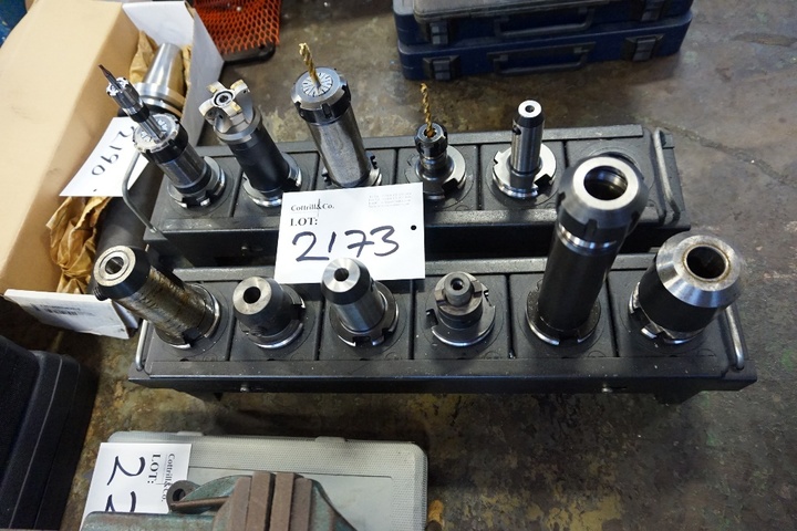 Box of CAT 40 Tooling