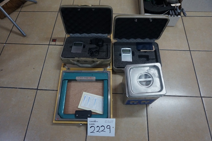 (2) Surface Testers Moore & Wright