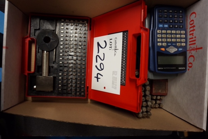 Quantity Marking Stamps & Calculators