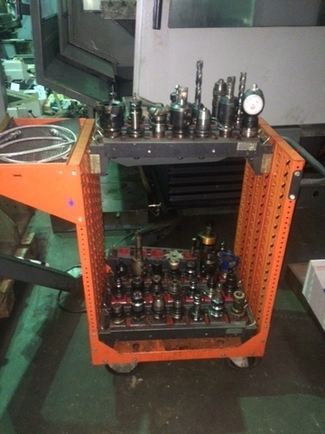 Tooling Trolley CAT40 & BT40