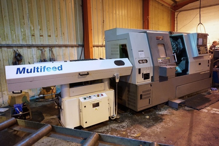 Hyundai SKT 21LM CNC Lathe