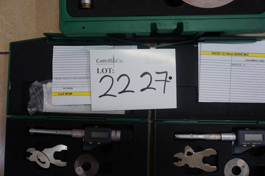 Qty of Bore Gauges (Out of Test)