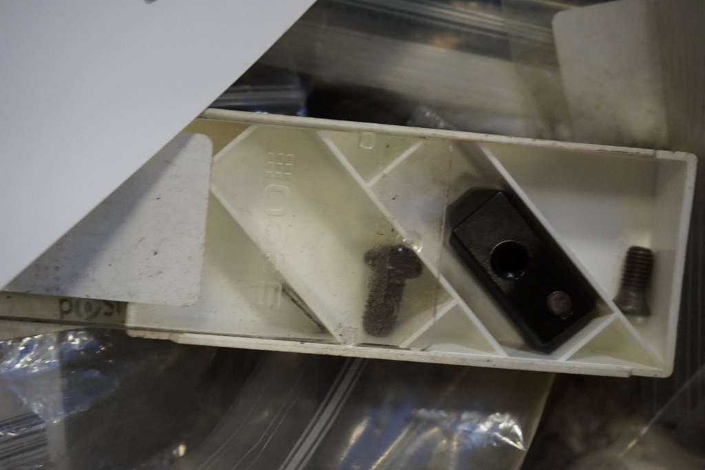 Quantity Carbide tip clamps and spares