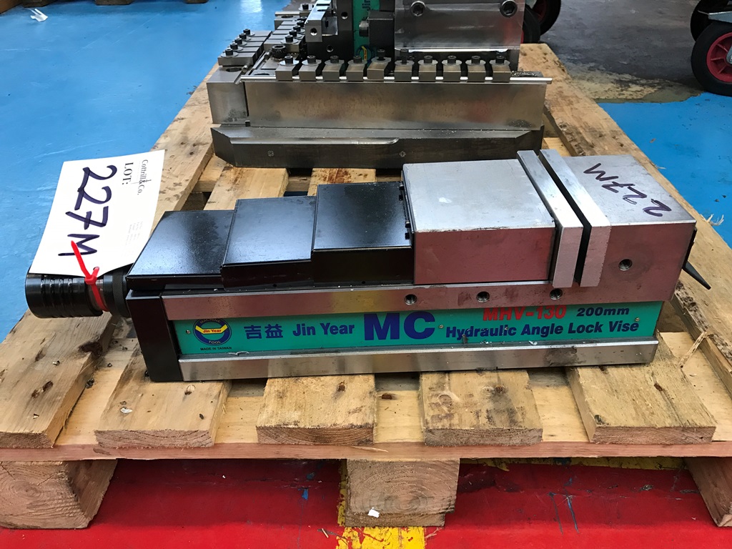 Jin Year MC - MHV-130 200mm hydraulic angle lock vice