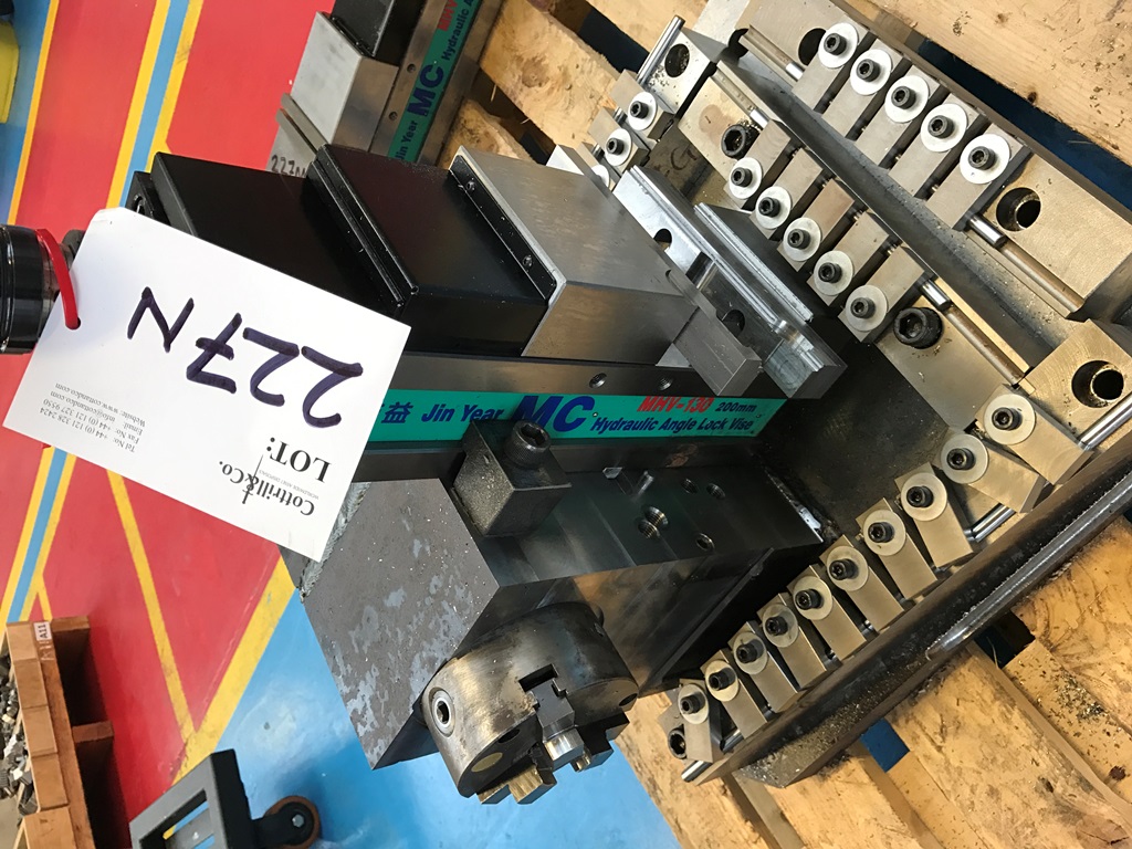 Fixture with Jin Year MC-MHV-130 lock vice