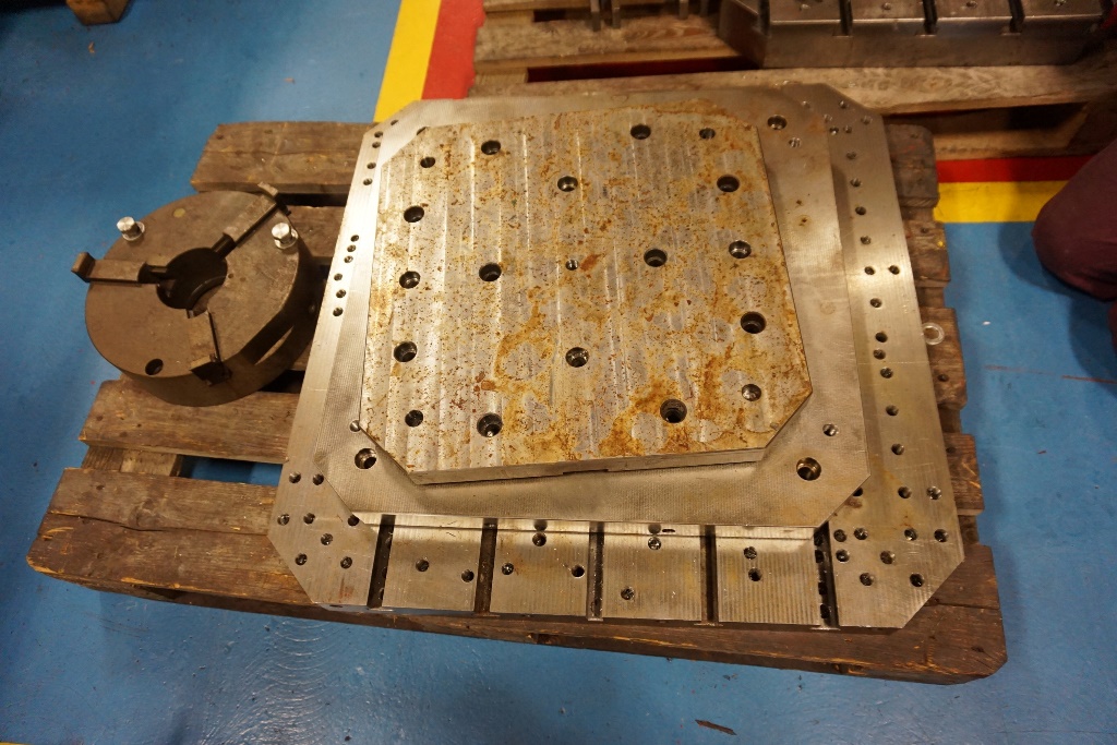 Fixtures and 12" 3 Jaw Chuck