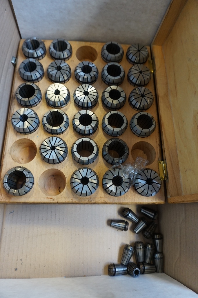 Quantity 430E & 470E Collets and others