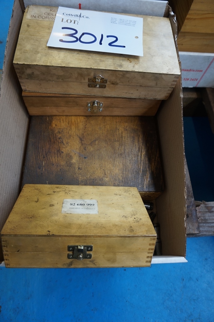 Quantity 430E & 470E Collets and others