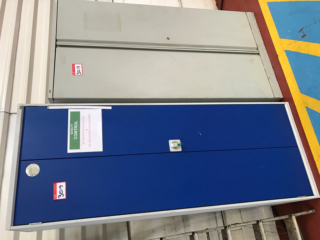 (8) Steel Cabinets