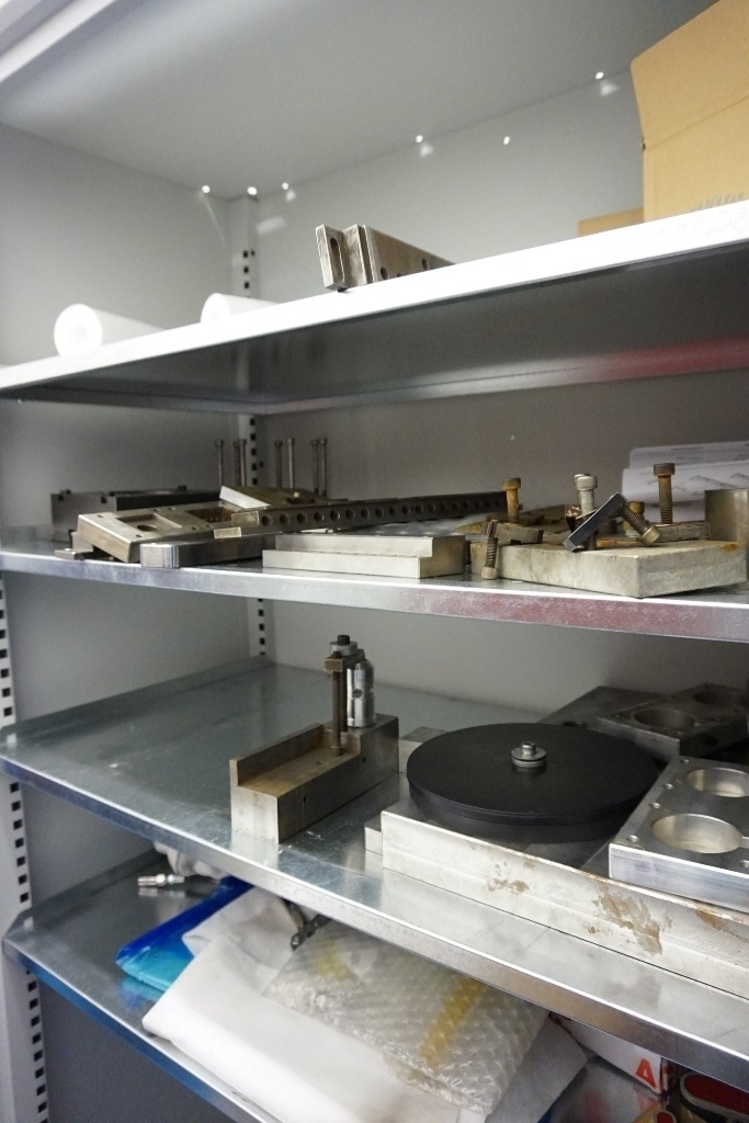 Cupboard with Aluminium Fixture and Wire