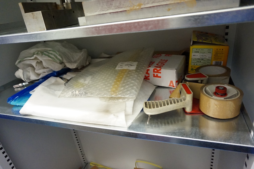 Cupboard with Aluminium Fixture and Wire