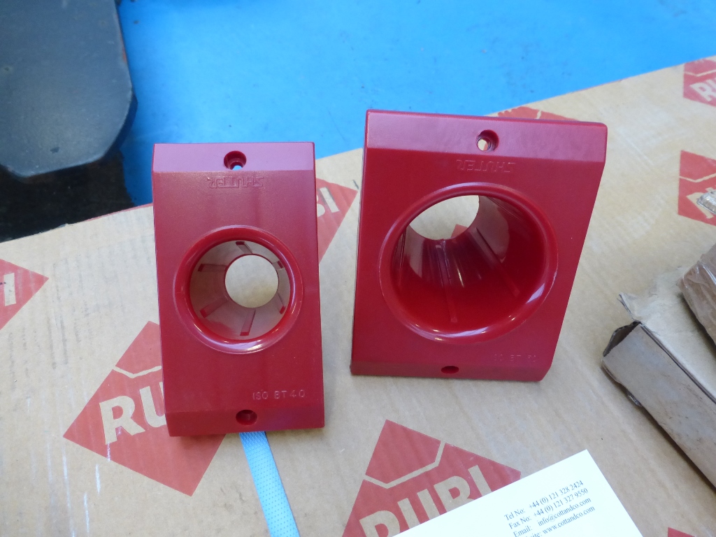 Qty ISO BT40 & BT50 Plastic Tooling Carriers & Rubi Tile Cutter
