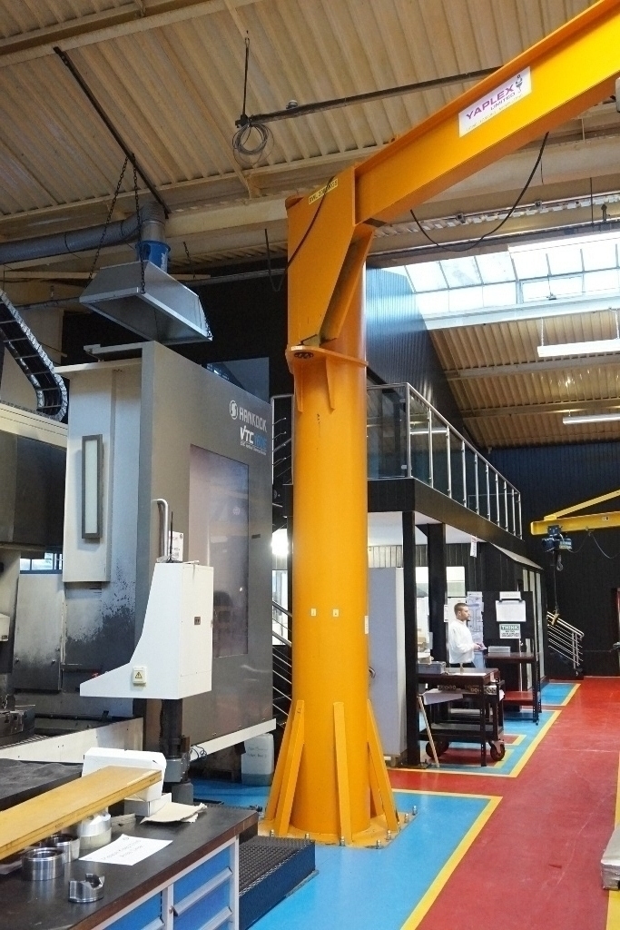 Yaplex Limited Crane with Demag 2 Ton Hoist