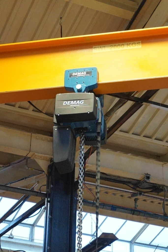 Yaplex Limited Crane with Demag 2 Ton Hoist