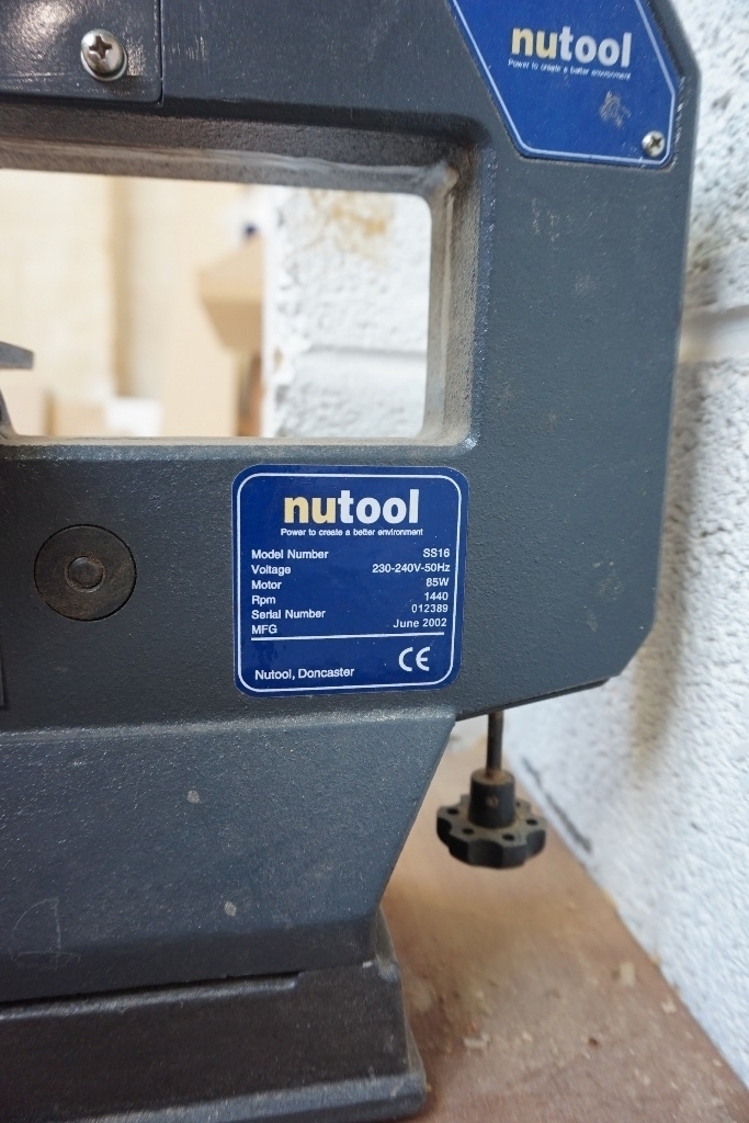 Nutool Bench Jigsaw Model SS16