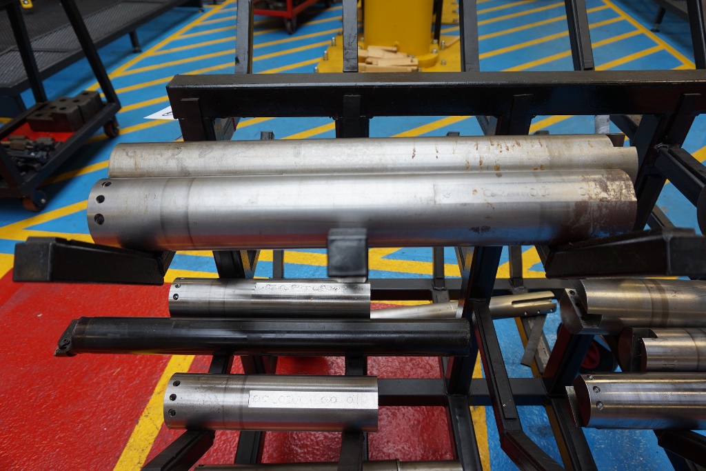 Mobile Trolley with Qty of Boring Bars