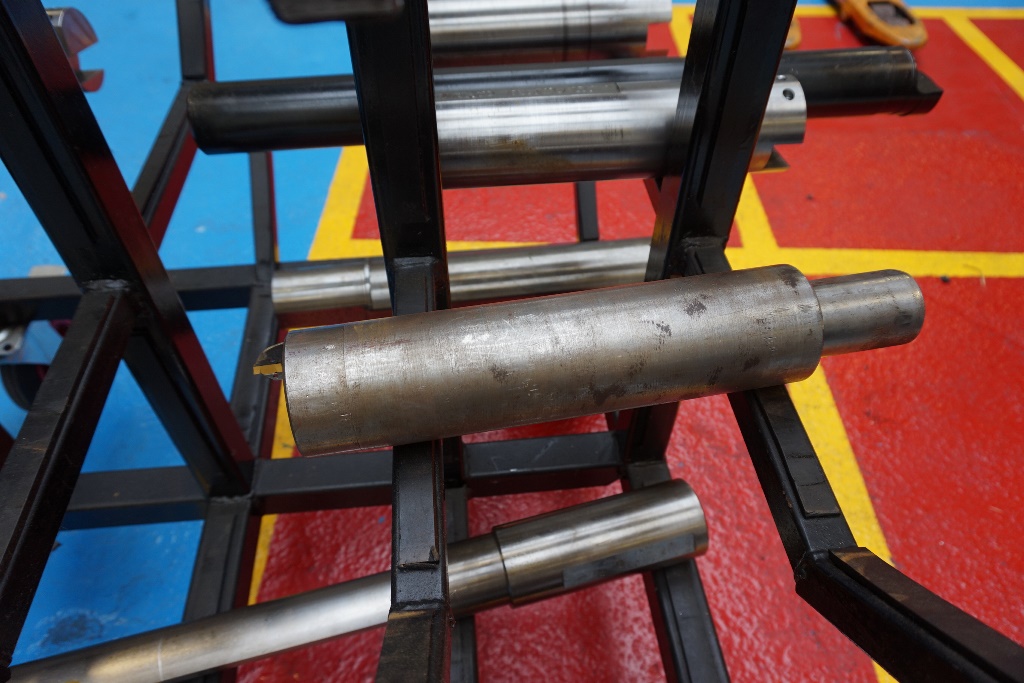 Mobile Trolley with Qty of Boring Bars