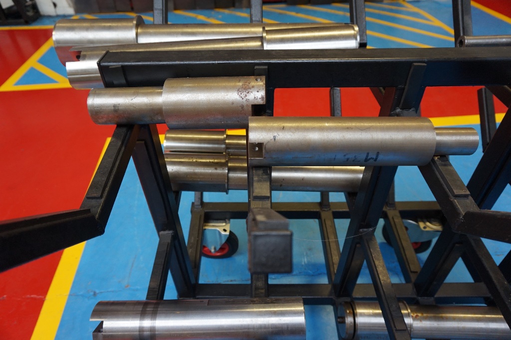Mobile Trolley with Qty of Boring Bars