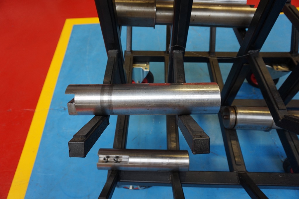 Mobile Trolley with Qty of Boring Bars