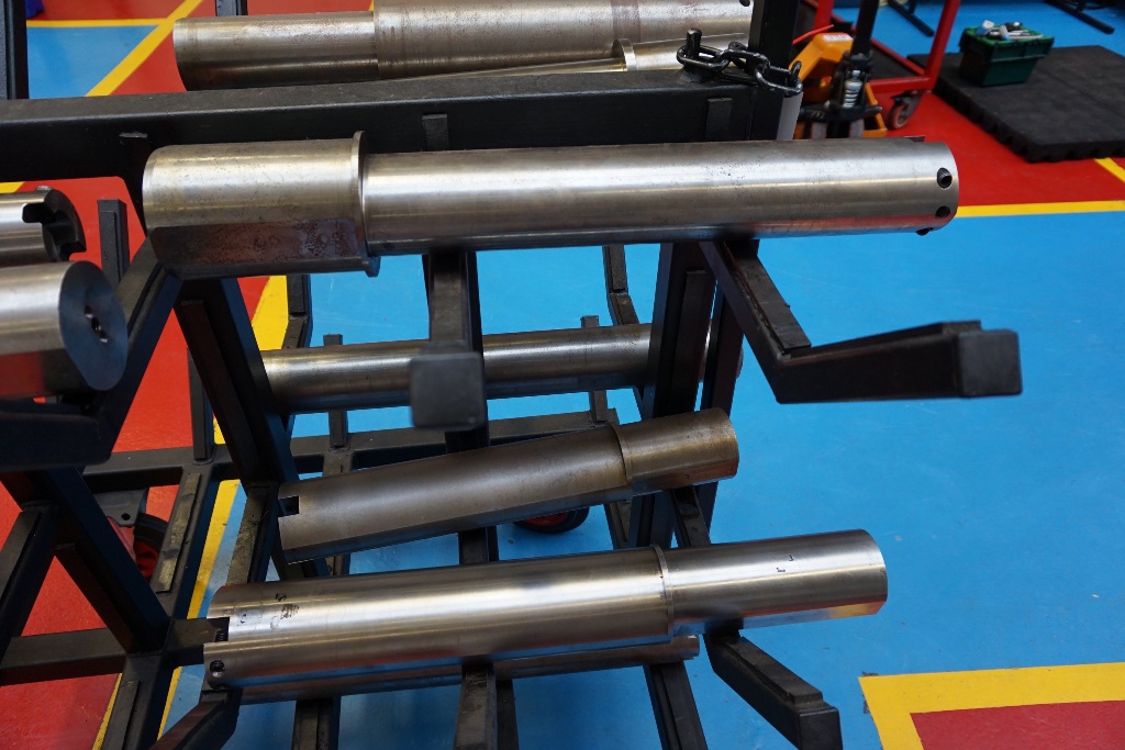 Mobile Trolley with Qty of Boring Bars