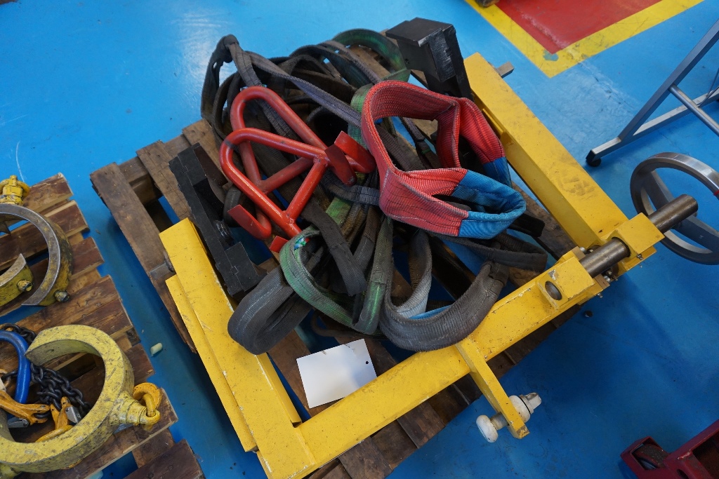 Quantity Lifting Equipment including (2) Magnetic Lifting Clamps 100kg Capacity
