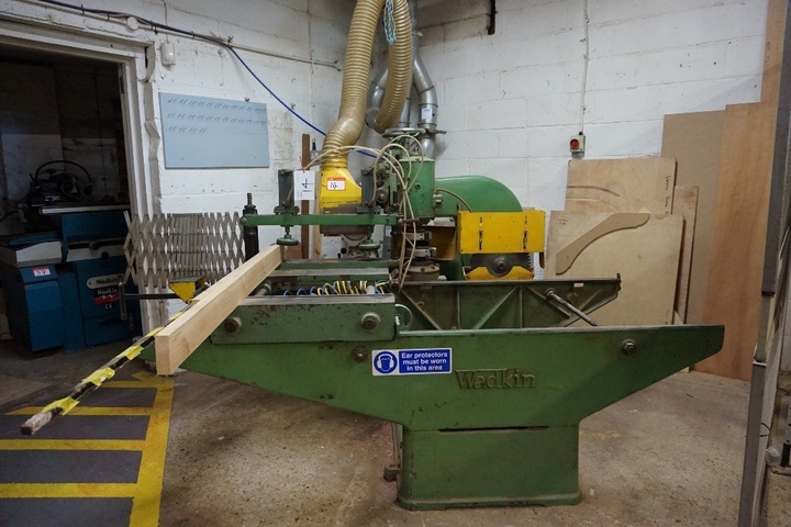 Wadkin 5 Head Tenoner