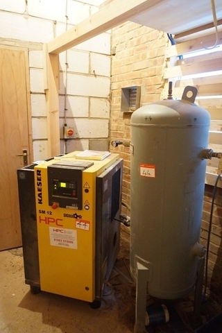 HPC Sigma Kaeser SM12 Compressor