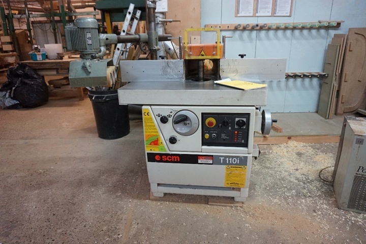 SCM T110i Tilting Spindle Moulder