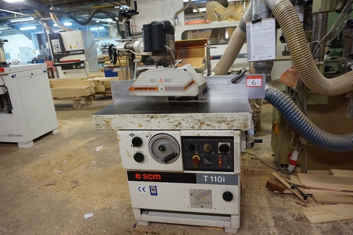 SCM T110i Tilting Spindle Moulder