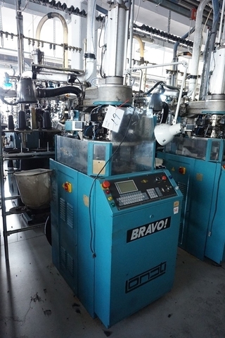 Lonati Bravo 852 Hosiery Knitting Machine; 4'' diameter 176 Needle Count; 14 Gauge