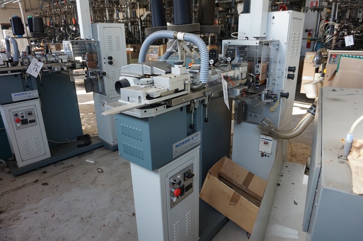 Rosso Ultraturn 3500 Electronic Sock Turning Machine S/N: 2613 with Super 25 Sock Linking Machine S/N: 332?